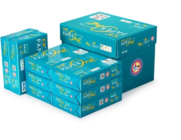  Giấy in A5 PaperOne Copier 70 gsm - Ream 500 tờ giấy khổ A5 dành cho máy photocopy công suất lớn 