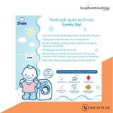  Nước giặt quần áo D-nee 3L (Chính hãng có tem Đại Thịnh) 
