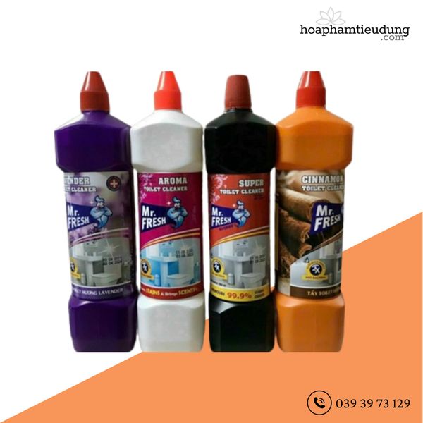  Tẩy toilet Mr. Fresh 1L đủ mùi 