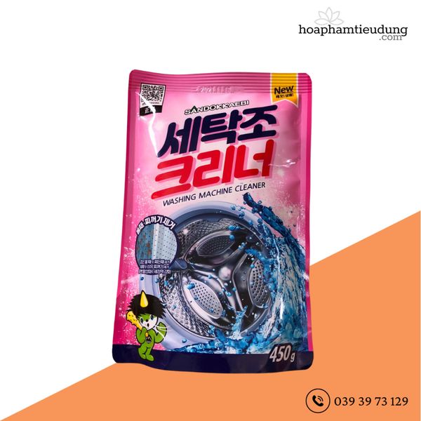  Bột tẩy lồng máy giặt Hàn Quốc Sandokkaebi 450g 