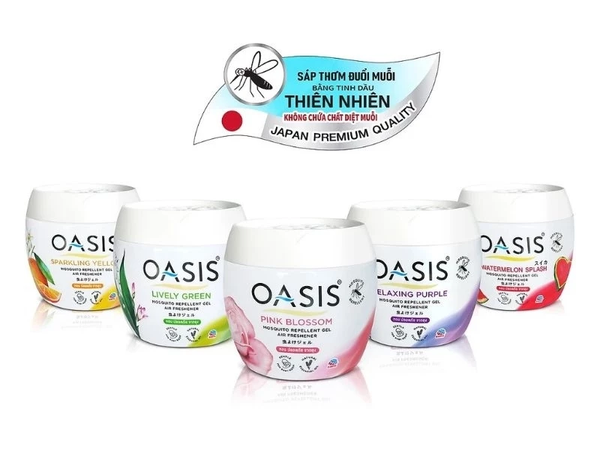  Sáp Thơm Đuổi Muỗi Oasis 180g 