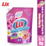  Nước giặt LIX Sạch Thơm hương nắng hạ 3.5kg 
