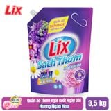  Nước giặt LIX Sạch Thơm hương ngàn hoa 3.5kg 
