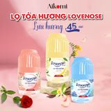  Lọ tỏa hương Lovenose hương thơm tự nhiên dễ chịu khử mùi sáp thơm phòng thế hệ mới 45 ngày - Dung tích 180ml 