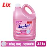  Nước giặt LIX siêu sạch hương hoa anh đào 3.5kg 