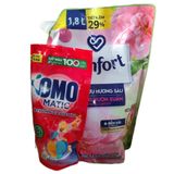  Nước xả vải Comfort 1.8L chăm sóc chuyên sâu 