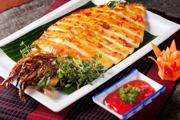  Khô mực lá 1 nắng 