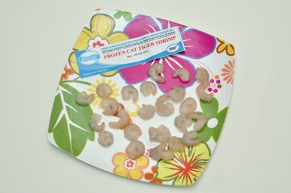  Frozen Cat Tiger Shrimp (Parapenaeopsis hardwickii) 