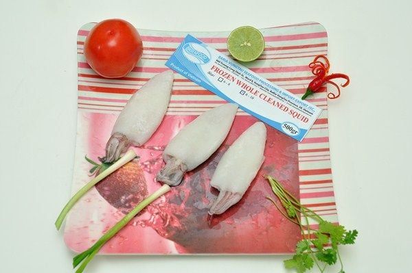  Whole Cleaned Squid 