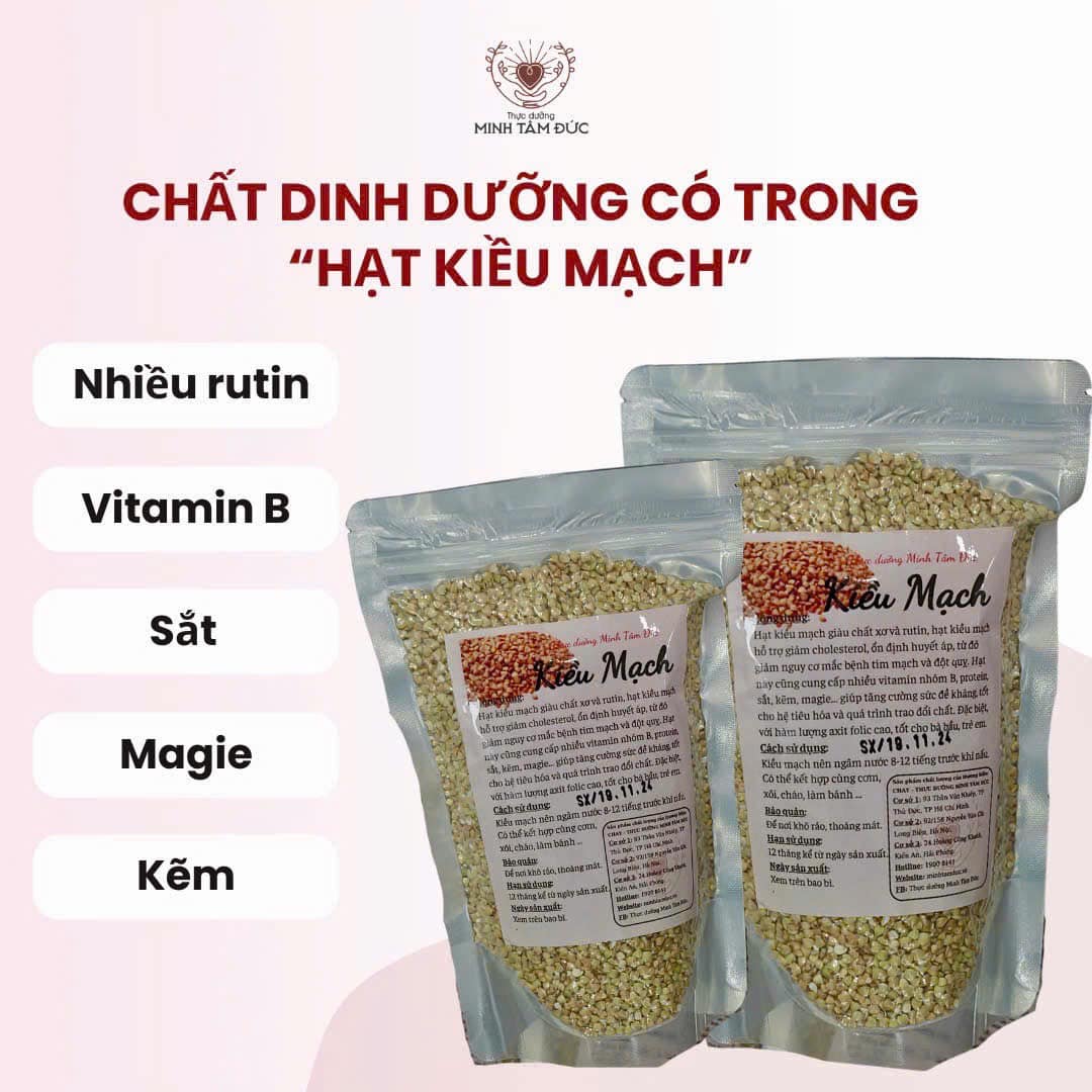 Hạt Kiều Mạch Ấn Độ túi 500gr