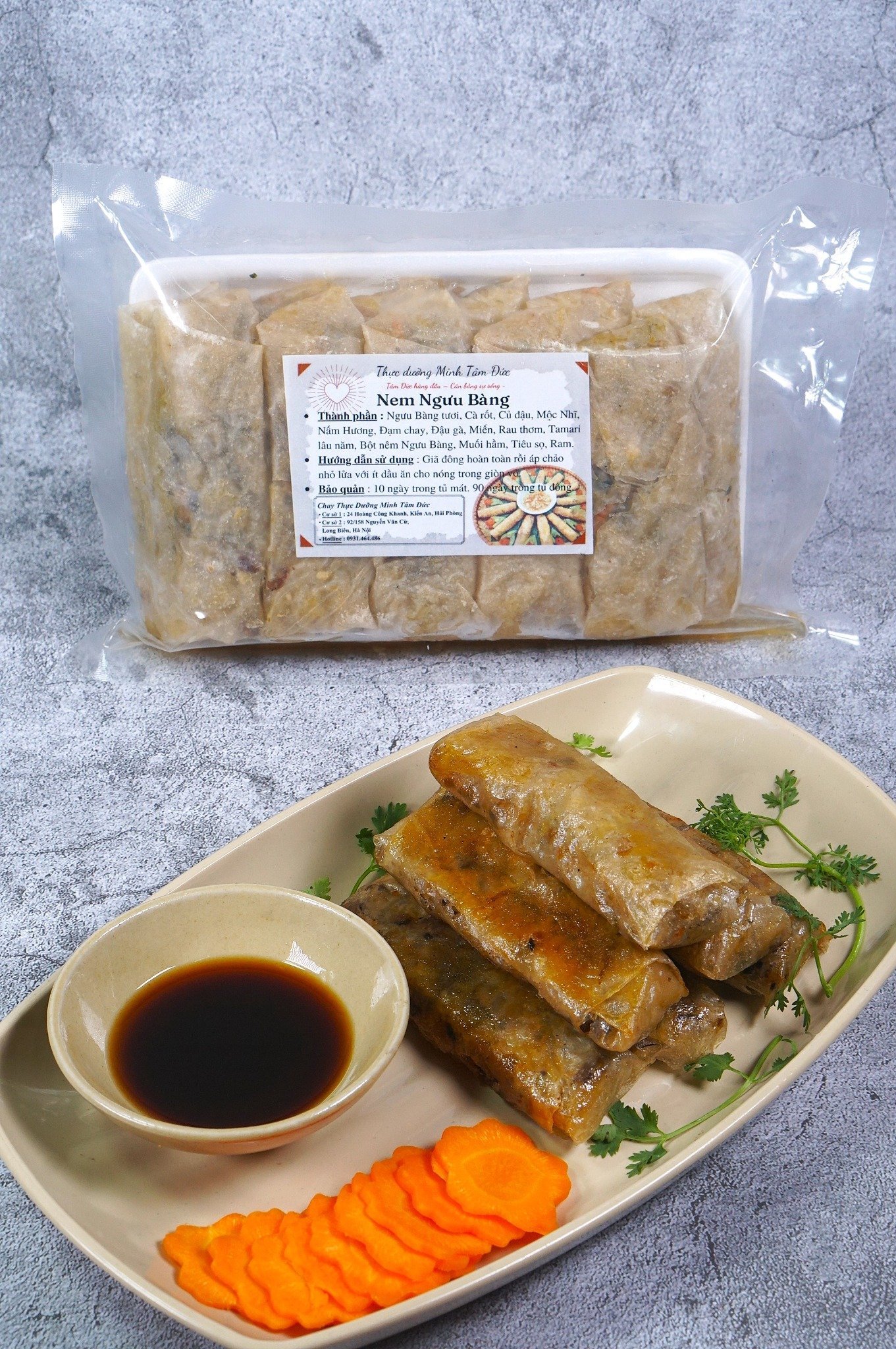 Nem Ngưu Bàng khay 11 chiếc