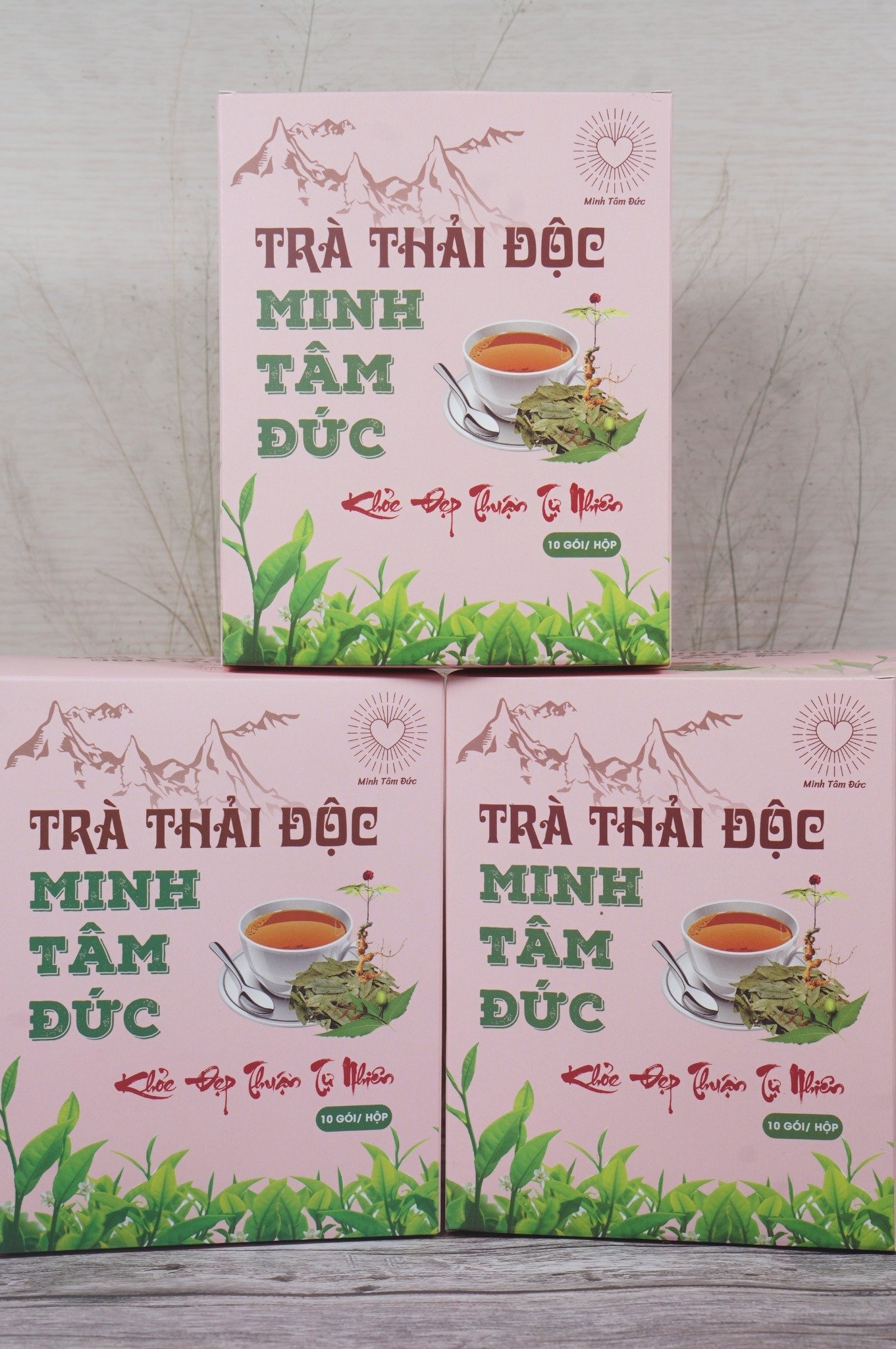 Trà Thải Độc Minh Tâm Đức Hộp 10 túi