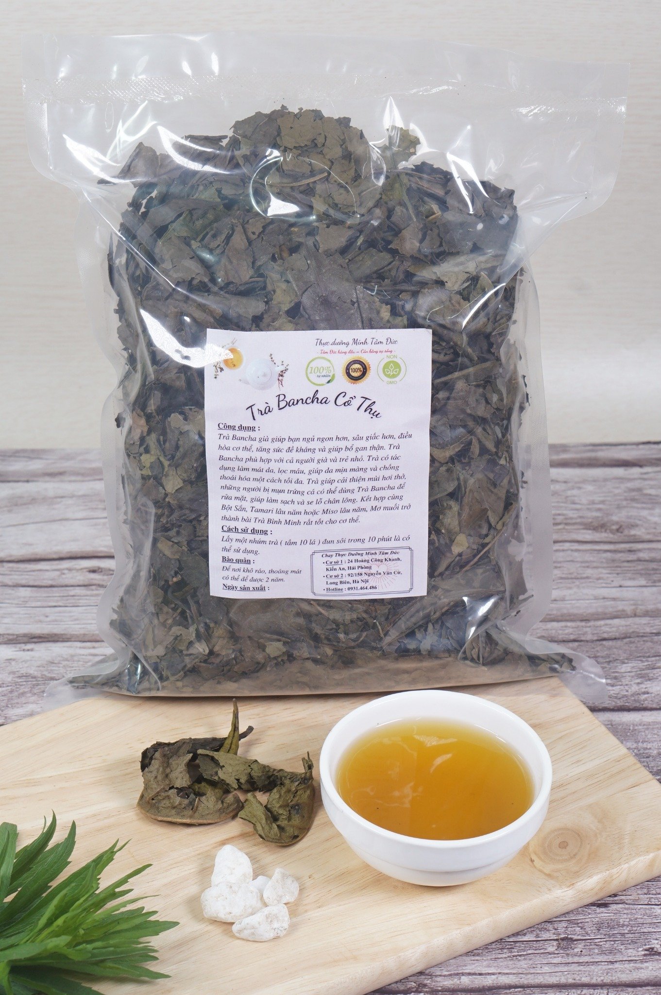 Trà Bancha Cổ Thụ Minh Tâm Đức túi 200g