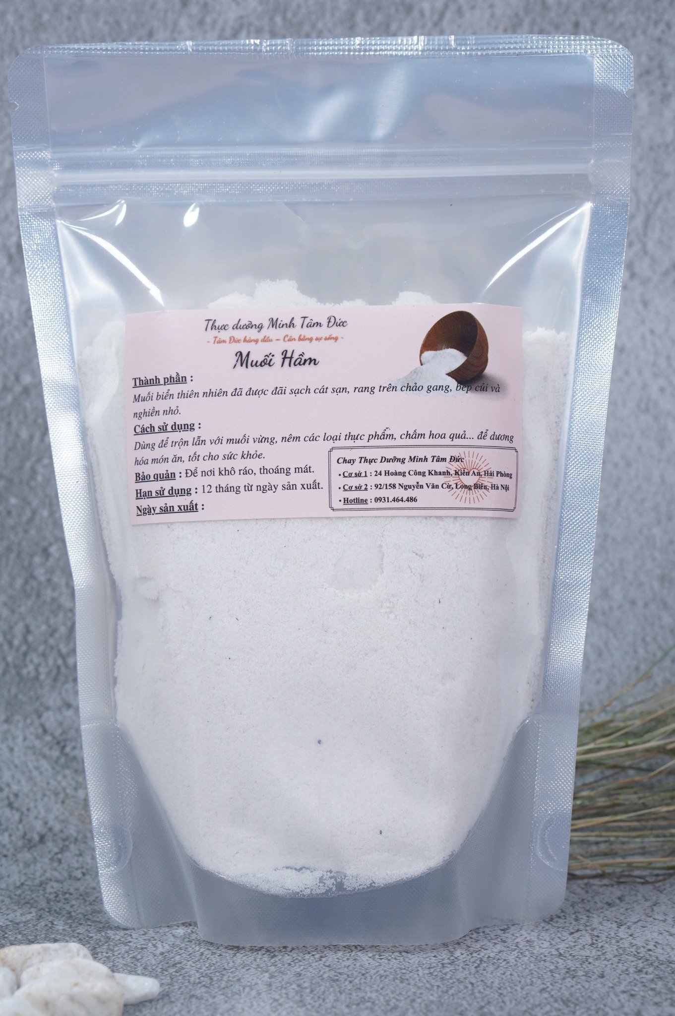 Muối Hầm túi 1 kg