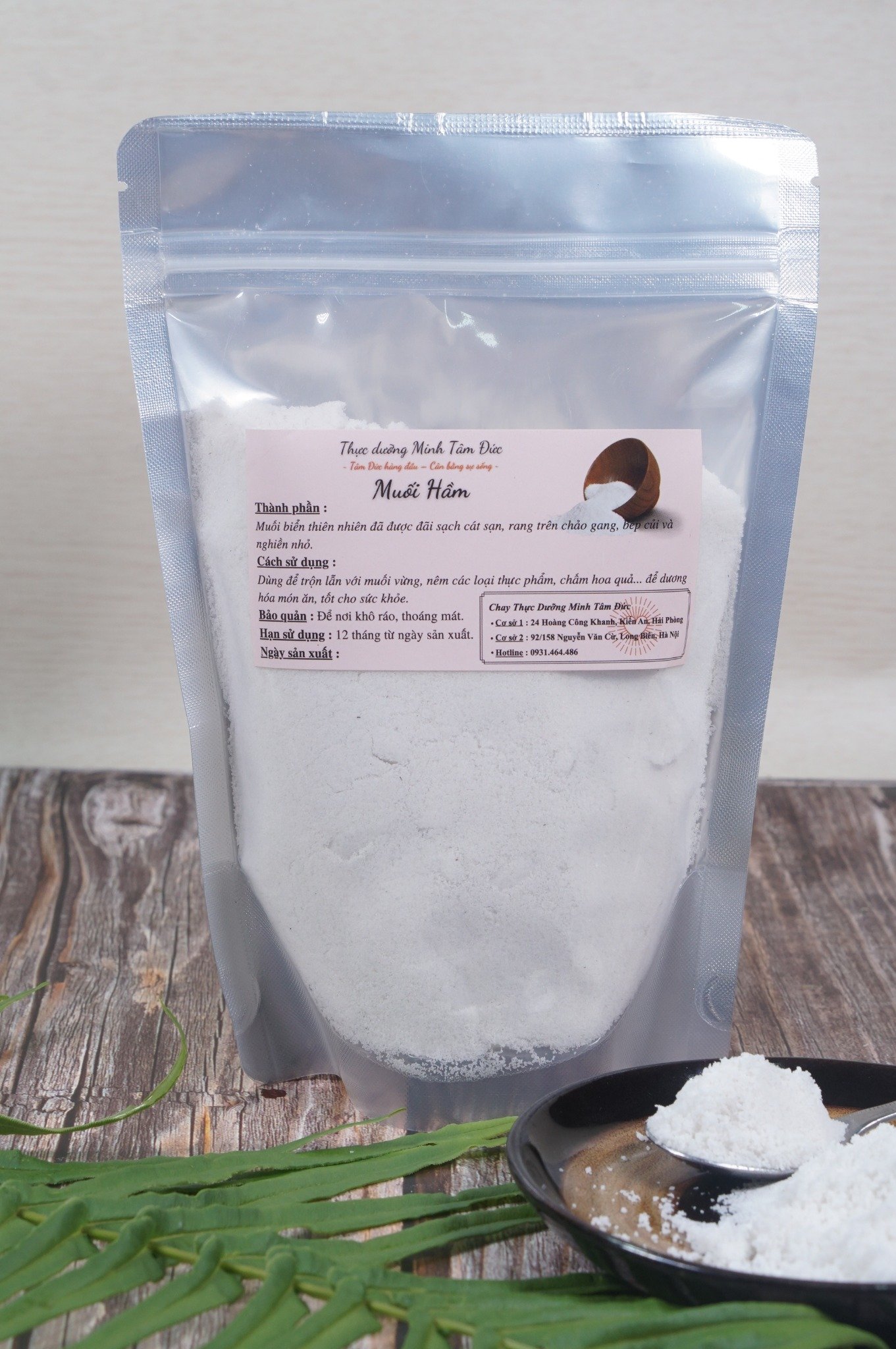 Muối Hầm túi 1 kg