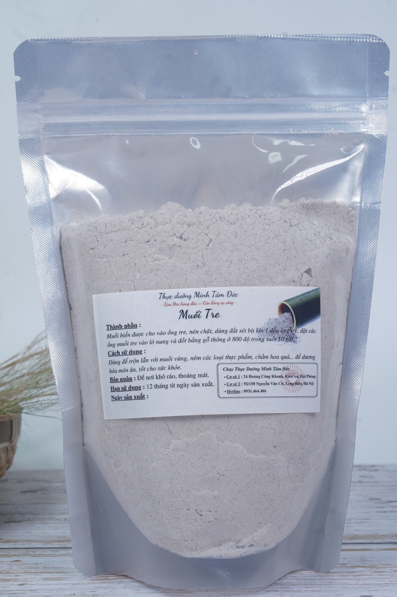Muối Tre túi 500g