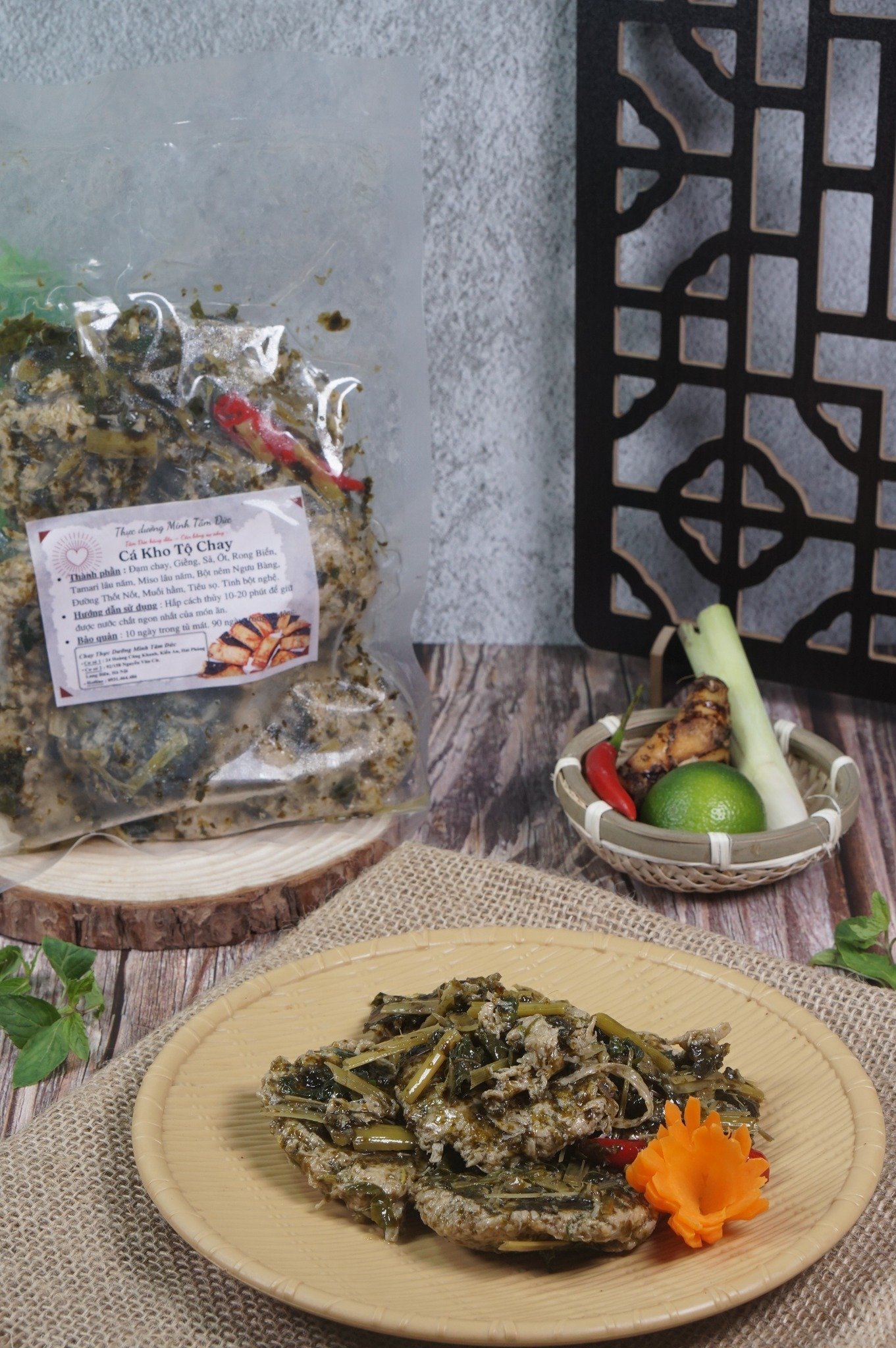 Cá Kho Chay Thực Dưỡng túi 200g