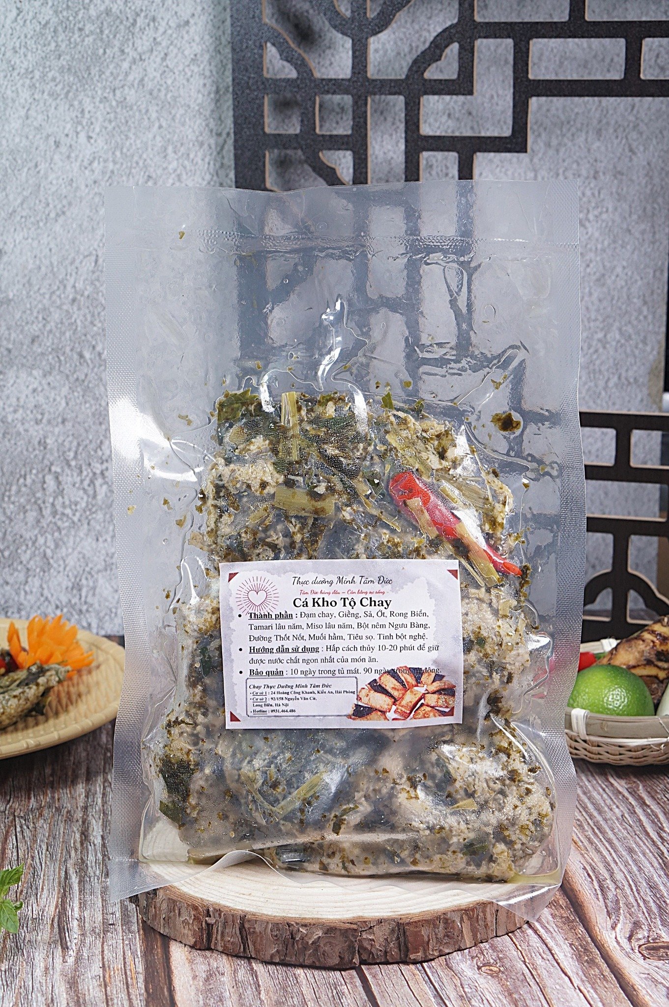 Cá Kho Chay Thực Dưỡng túi 200g