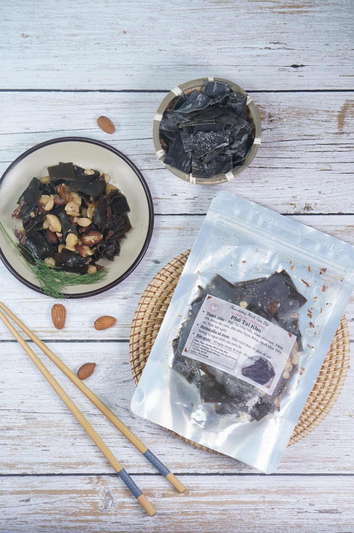 Phổ Tai Kho Hạnh Nhân 100g