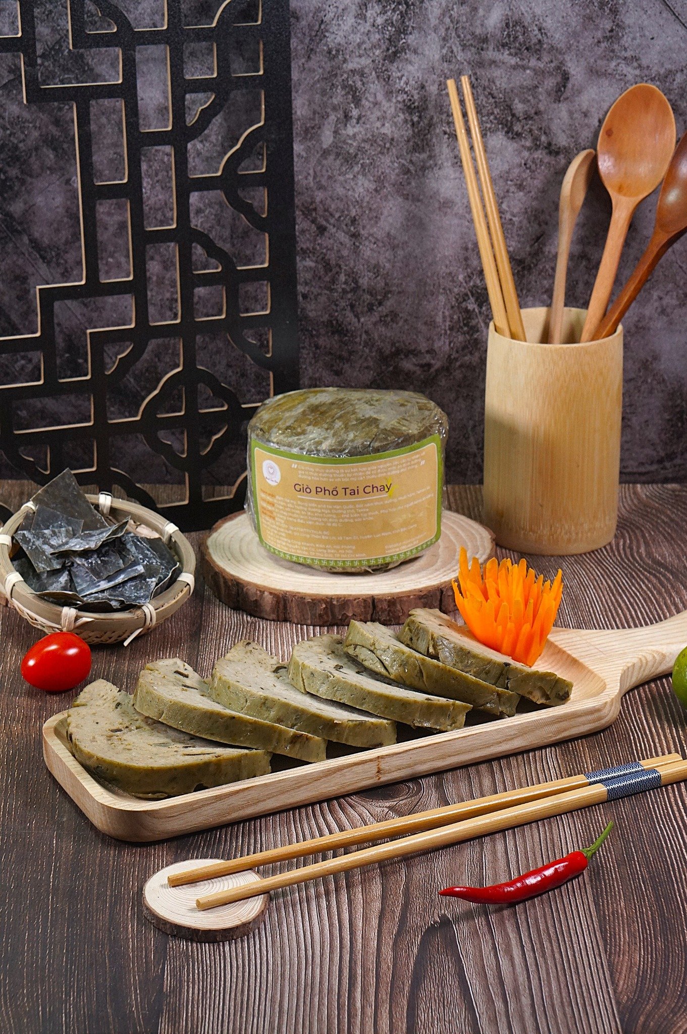 Giò Phổ Tai Chay 500g