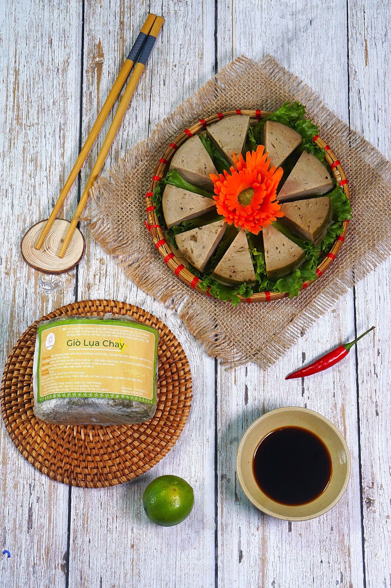 Giò Lụa Chay 500g