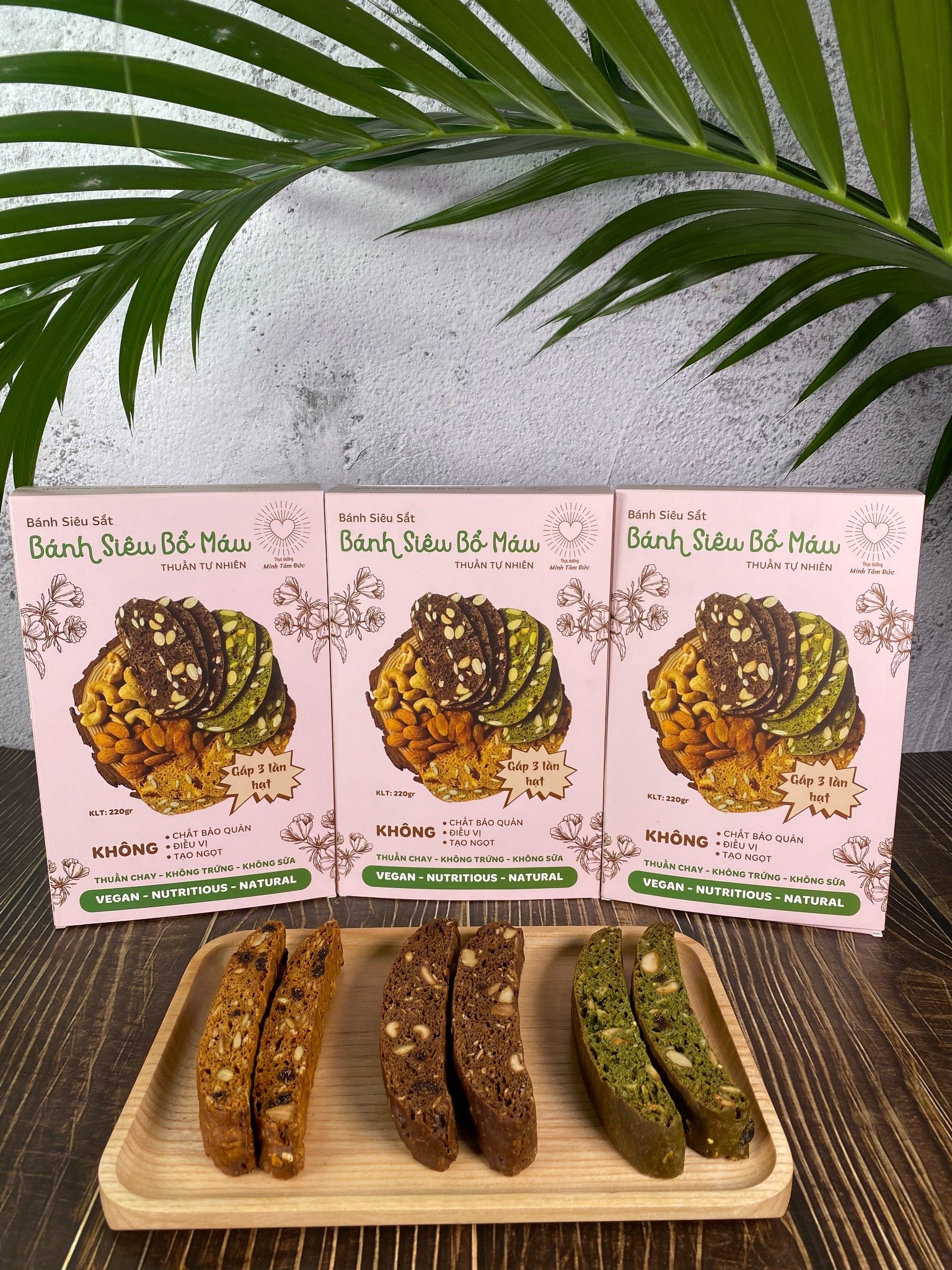 Combo 3 Hộp Bánh Siêu Sắt Siêu Bổ Máu