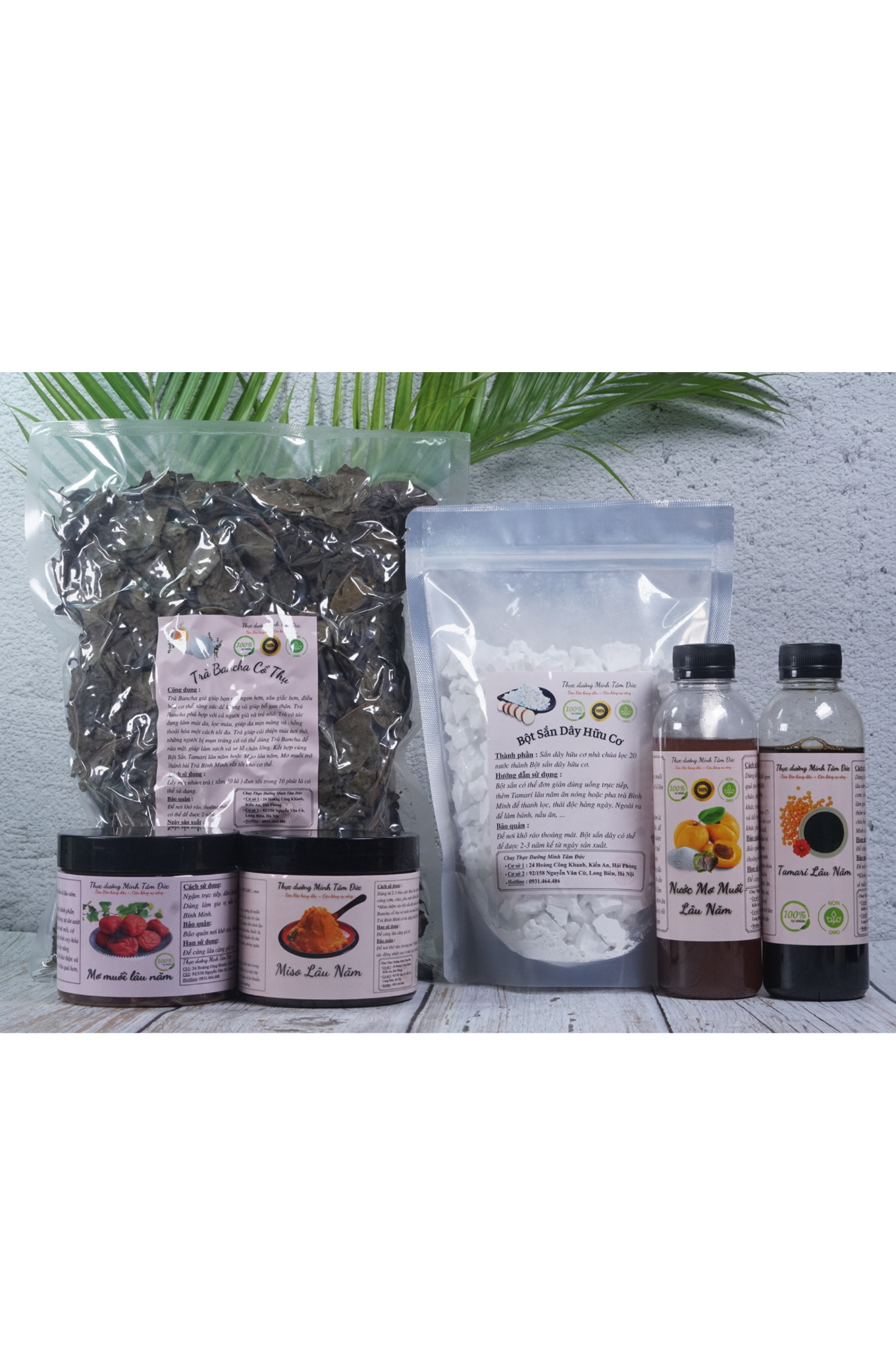 Bộ Trà Bình Minh Số 1 dương hóa cơ thể, cải thiện tiêu hóa,...