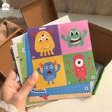  Bộ cắt giấy thủ công đa kĩ năng: cắt, dán, gấp giấy Lalala baby TAY KHÉO NÃO TINH - FINE MOTOR SKILLS 