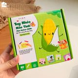  Bộ cắt giấy thủ công đa kĩ năng: cắt, dán, gấp giấy Lalala baby TAY KHÉO NÃO TINH - FINE MOTOR SKILLS 