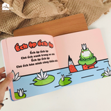  Sách Ehon - Combo 10 cuốn Hình khối, Màu sắc, Cáo Ken 