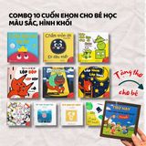  Sách Ehon - Combo 10 cuốn Hình khối, Màu sắc, Cáo Ken 