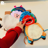  Đồ chơi vải The animals on the farm Lalala Baby đa tương tác lật mở sột soạt thú vị cho trẻ 0 - 5 tuổi 