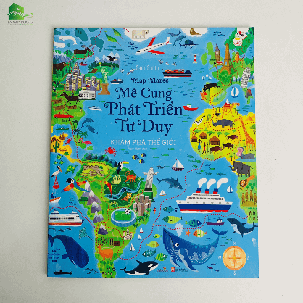  Sách - Mê Cung Phát Triển Tư Duy - Khám phá thế giới 