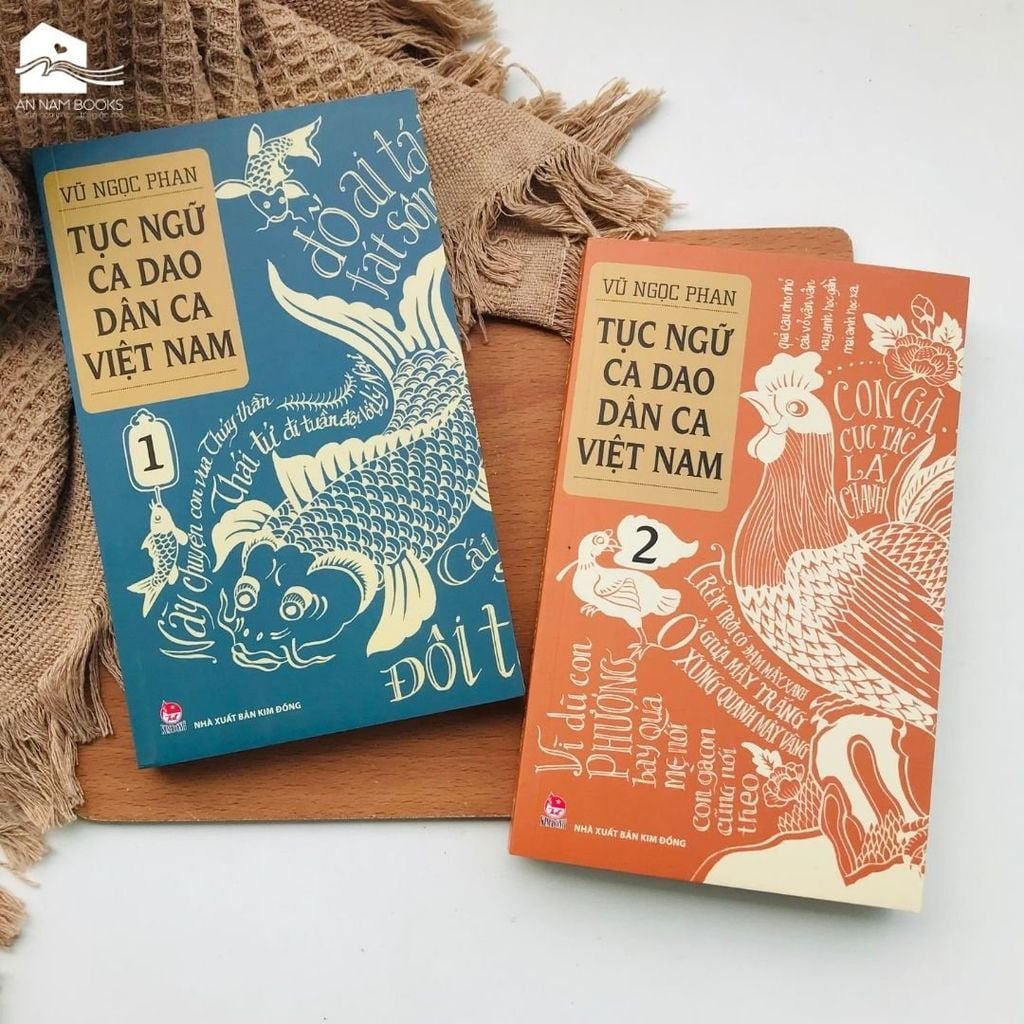  Sách - Tục ngữ - Ca dao - Dân ca Việt Nam [ Tập 1,2 ] 