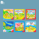  Sách cho bé 3-8 tuổi - Combo 6 cuốn "10 Chú Ếch Phần 2" (Tập 7 Đến Tập 12) 