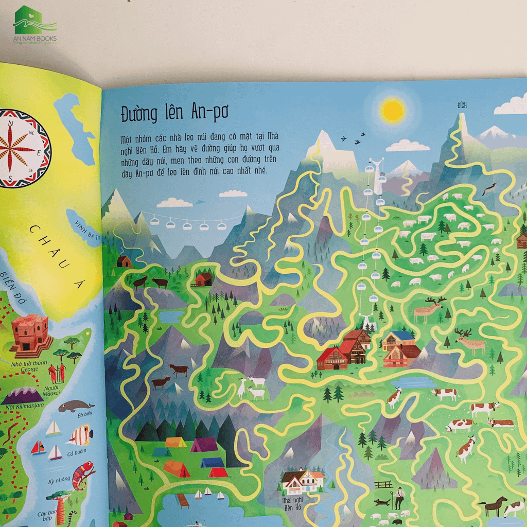  Sách - Mê Cung Phát Triển Tư Duy - Khám phá thế giới 