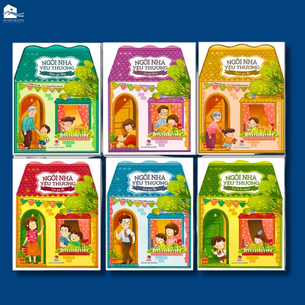  Bộ sách 6 cuốn Ngôi nhà yêu thương 