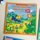  Combo 4 bóc dán thông minh rèn luyện IQ 