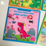  Combo 4 bóc dán thông minh rèn luyện IQ 