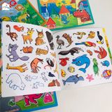  Combo 4 bóc dán thông minh rèn luyện IQ 