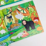  Sách cho bé - Bóc Dán Thông Minh Rèn Luyện IQ - Sách tương tác - Bông Hoa Đỏ BANGSON - Dành cho trẻ 2+( Bán lẻ ) 