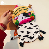  Đồ chơi vải The animals on the farm Lalala Baby đa tương tác lật mở sột soạt thú vị cho trẻ 0 - 5 tuổi 