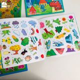  Combo 4 bóc dán thông minh rèn luyện IQ 