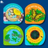  Sách cho bé - Vòng Đời Kỳ Diệu - Sách tranh - Lật mở cánh hoa - Khám phá thiên nhiên (Bán lẻ) 