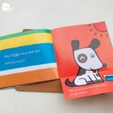  Sách cho bé - Bộ Sách Lật Mở Khám Phá Song Ngữ - Của Ai Thế Nhỉ? - Sách tương tác - Dành cho trẻ 0-4 tuổi 