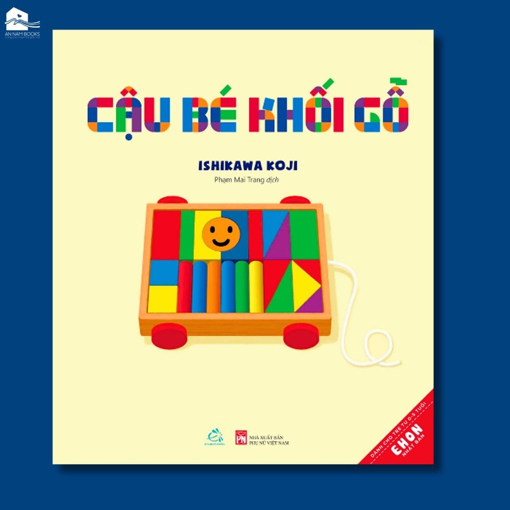  Sách tranh Ehon Nhật Bản Cậu bé khối gỗ 