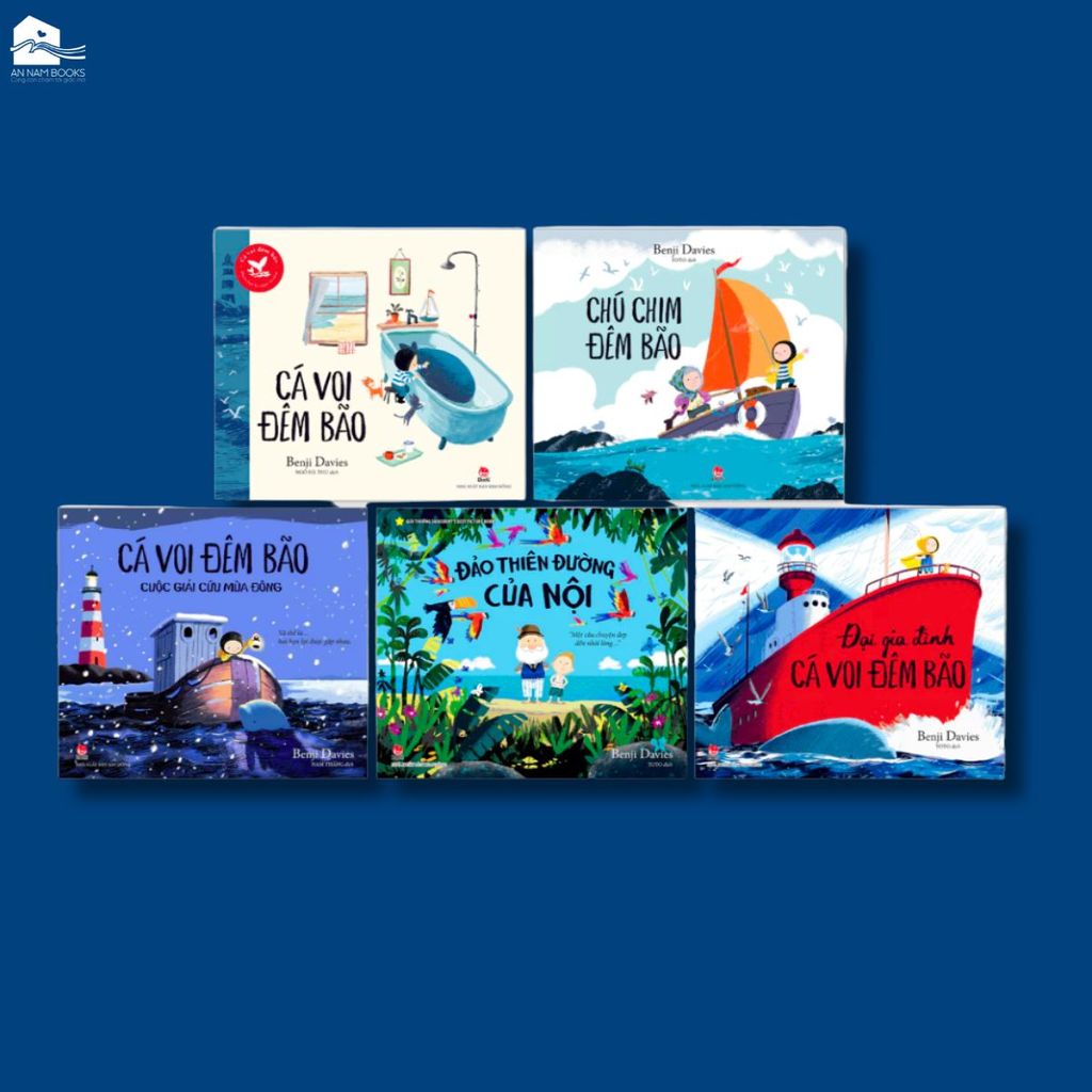  Sách - Boxset Cá Voi Đêm Bão Và Những Câu Chuyện Khác (bán lẻ) 