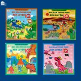  Combo 4 bóc dán thông minh rèn luyện IQ 