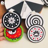  Bộ treo cũi nôi đen trắng - màu cho bé Lalala Baby, 10 thẻ gắn nhãn theo độ tuổi - Giáo dục sớm kích thích thị giác 