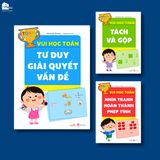  Combo 3 cuốn vui học toán 